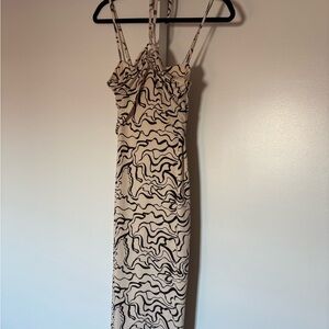 Abstract Patterned Dress by Abercrombie and Fitch